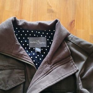 OLIVE green light jacket